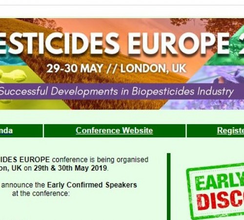 Biopesticides Europe 2019